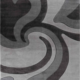 Valencia Swirl Caved Rug - Medium