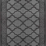 Valencia Trellis Caved Rug - Medium