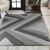 Valencia Zig Zag Caved Rug - Medium