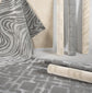 Vellure Textured Geometric Rug - Pyramid Cream