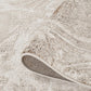 Elysium Nebula metallic abstract rug, styled view 3