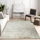 Novu Metallic Abstract Rug - Stream Beige