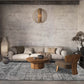 Belgravia Metallic Rug - Cobble Mocha
