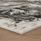 Mayfair Canvas metallic rug, styled view 5