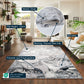 Emperor Metallic Abstract Rug - Solarius Gold