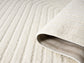 Aya Scandinavian Vertex modern rug, styled view 3