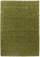 Green Oxford shaggy rug, flat portrait view