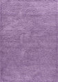 Lilac Oxford shaggy rug, flat portrait view