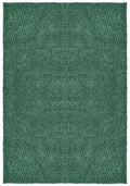 Emerald Green Ainsley shaggy rug, flat portrait view
