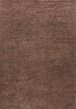 Dark Beige Oxford shaggy rug, flat portrait view