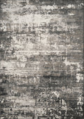 Mayfair Abyss metallic rug, flat portrait view
