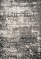 Mayfair Abyss metallic rug, flat portrait view