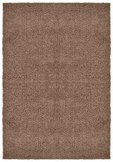 Ainsley Shaggy Rug - Brown portrait