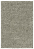 Sage Green Ainsley shaggy rug, flat portrait view