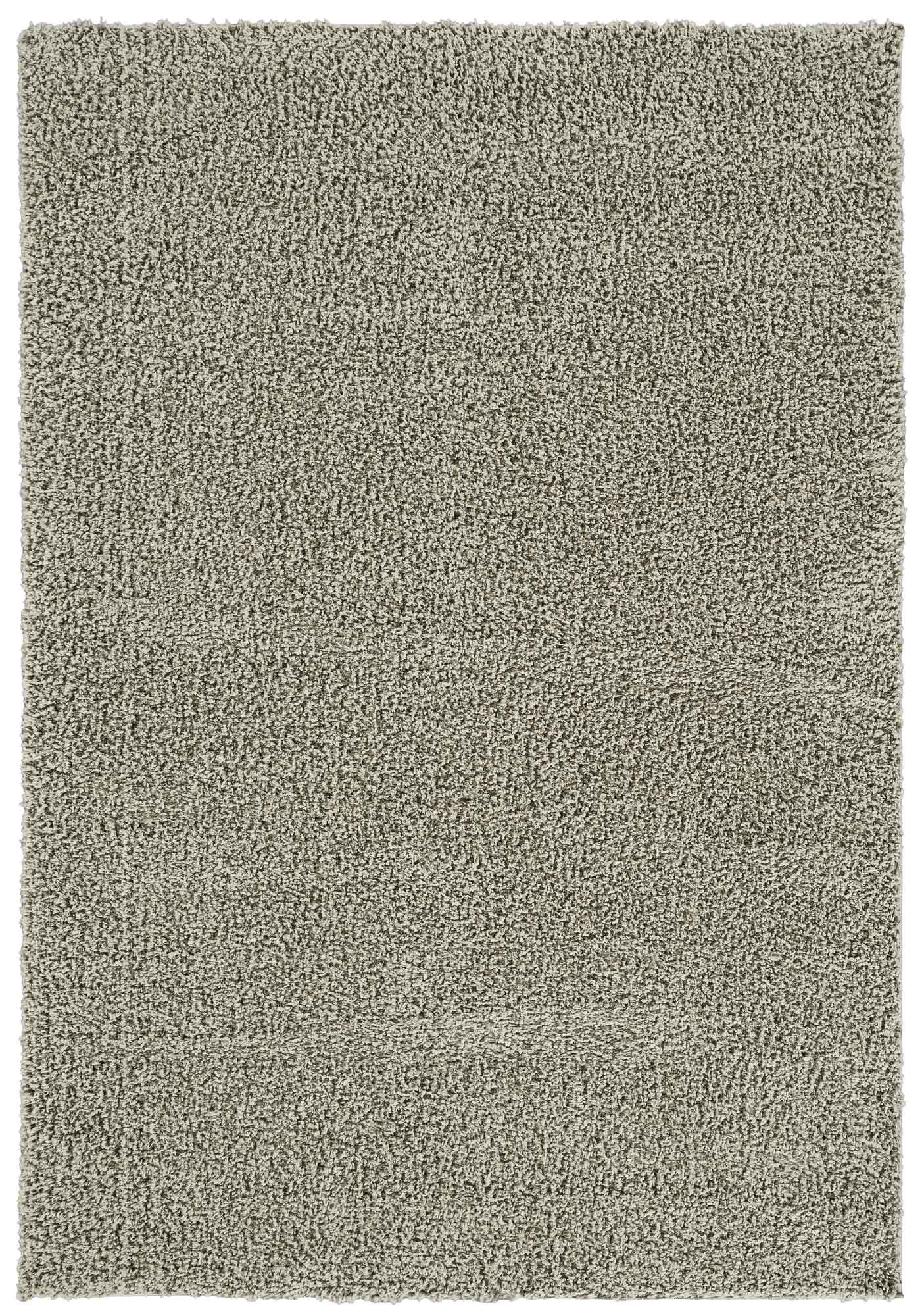 Sage Green Ainsley shaggy rug, flat portrait view