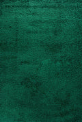 Emerald Green Oxford shaggy rug, flat portrait view