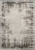 Mayfair Croc metallic rug, flat portrait view