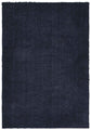 Navy Blue Ainsley shaggy rug, flat portrait view