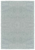 Duck Egg Blue Ainsley shaggy rug, flat portrait view