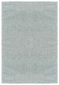 Duck Egg Blue Ainsley shaggy rug, flat portrait view