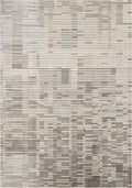 Stone Mayfair Matrix metallic rug, flat portrait view