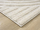 Isabella Cirque textured rug, styled view 4