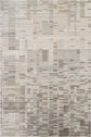 Dark Grey Mayfair Matrix metallic rug, styled view 7